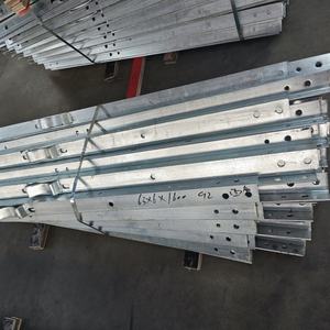 Bras croisé en acier galvanisé à chaud matériel de ligne de poteau bras croisé électrique d'angle en acier - Product Image 1