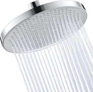 <span class=keywords><strong>Soffione</strong></span> doccia a soffitto grande da 12 pollici cromato e <span class=keywords><strong>bianco</strong></span> in ABS 30cm per bagno con ugelli in silicone antiintasamento - Product Image 1