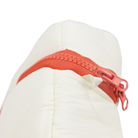 Sac de rangement pour couches matelassé, imperméable et portable avec fermeture éclair, personnalisable avec logo OEM, petite pochette fonctionnelle pour les voyages quotidiens de bébé