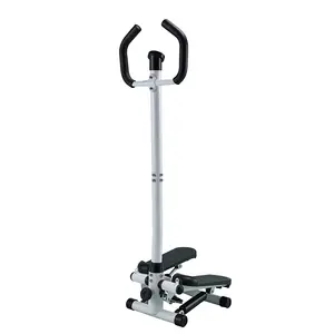 Sport Fitness Mini Stepper Stap Machine Met Lcd Monitor En Handvat Bar Mini Hometrainer