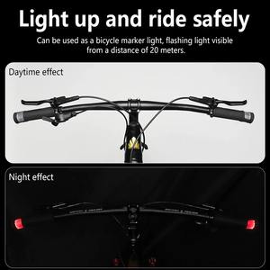 Puños de Manillar de Bicicleta de Silicona Suave BUCKLOS con Interruptor Táctil de Luz <span class=keywords><strong>LED</strong></span>, Puños de Bicicleta de Montaña Antideslizantes, Cubierta de Manillar de Bicicleta de Carretera - Product Image 2