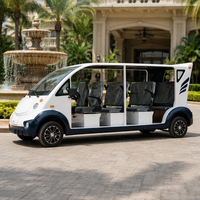 Bus de patrouille électrique touristique 8 places, nouveau design, véhicule de patrouille électrique pour la sécurité communautaire, vente en gros usine