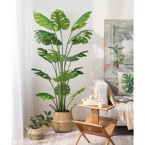 ต้นควาอิประดิษฐ์ประดับต้นปาล์มในร่มและกลางแจ้งต้นไม้ปลอมปัจจัยเล็กถึงใหญ่ - Product Image 3