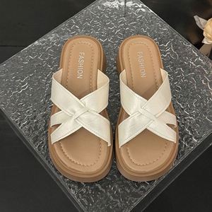 Sandalias Planas de Plataforma con Suela Gruesa para Mujer, Novedad de Verano 2026, Sandalias Casuales Versátiles para Mujer - Product Image 3