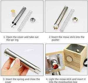 Die Moxibustion 1-Loch-Box aus Naturholz ist von hoher Qualität und nicht leicht zu beschädigen - Product Image 5