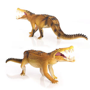 Venta al por mayor de PVC sólido simulación estatua modelo Safari Animal juguete cocodrilo Animal figuritas Juguetes - Product Image 1