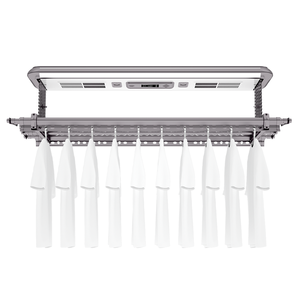 Stendino intelligente in fabbrica con luci regolabili e crittografia migliorata fornitura di lavanderia per riscaldamento intelligente - Product Image 3