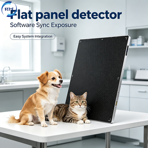 Détecteur à panneau plat vétérinaire haute sensibilité 17*17 pouces pour examen des animaux de compagnie (FPD) - Product Image 2