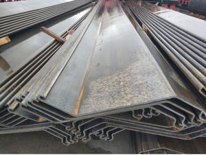 Jenis Z Section Cold Rolled Steel Sheet Pile dalam Berbagai Spesifikasi/dimensi - Product Image 3
