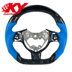 Volante Deportivo Personalizado de Fibra de Carbono Forjado con Pantalla LED de RPM para Toyota 86 GT86 AE86 GR86 Subaru BRZ STI - Product Image 1