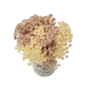 CallaFloral Fleur Artificielle Floquée à Neuf Branches, Plante Verte, Décoration de Mariage, Style INS, Transfrontalier - Product Image 5