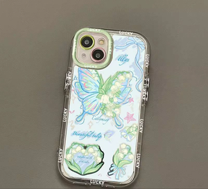 Custodia per telefono antiurto di lusso con design a farfalla <span class=keywords><strong>rosa</strong></span> cartone animato per <span class=keywords><strong>iPhone</strong></span> 17 16 15 <span class=keywords><strong>Pro</strong></span> <span class=keywords><strong>Max</strong></span> con cordino - Product Image 5