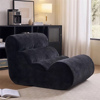 Sofá Individual en Forma de L Chesterfield de PU Comprimido al Vacío con Respaldo Acolchado, Estilo Karting, para Sala de Estar, Ocio y Descanso