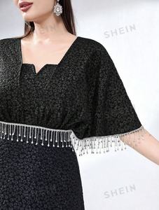 Tela Jacquard tejida texturizada 3D con diseño <span class=keywords><strong>de</strong></span> Fukro en relieve detallado para hacer que los niños usen ropa <span class=keywords><strong>de</strong></span> vestir <span class=keywords><strong>de</strong></span> mujer - Product Image 2