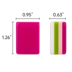 Fichas de Mahjong Americanas Personalizadas al por Mayor, Vibrantes Diseños de <span class=keywords><strong>Carnaval</strong></span> y Florales en Acrílico, Pedidos al por Mayor OEM/ODM - Product Image 5