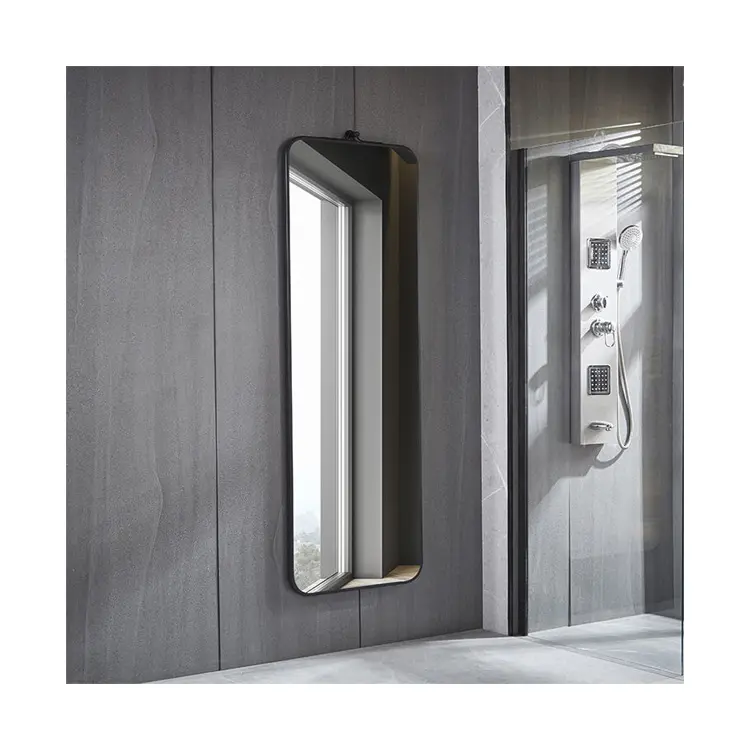 K & B 도매 프랑스 스타일 사용자 정의 사각형 서 스탠드 벽 바디 프로젝트 거울 전체 길이 거울