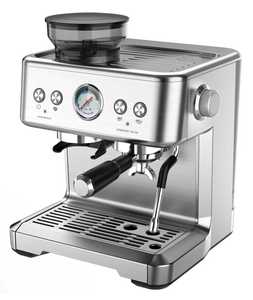 Machine à expresso professionnelle 3-en-1, cafetière pour les foyers et les hôtels, 20 bars, homologation CE Rohs, cafetière automatique - Product Image 1