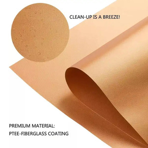 แผ่นรองย่าง PTFE ไม่ติดกระทะ ขนาด 50x40 ซม. สำหรับทำอาหาร อบ บาร์บีคิว - Product Image 2