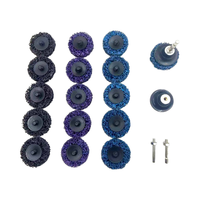 Quick-Change 46 #   Disque abrasif en carbure de silicium nylon grain 50 mm pour le meulage de surface, l'ébavurage de l'aluminium/métal et l'élimination de la rouille OEM/OBM