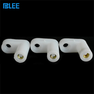 Blee L-Shaped Plastic Feet With Screws <b>White</b> Right Angle <b>Brackets</b> For Game Console Motherboard Fixing - Product Image 4