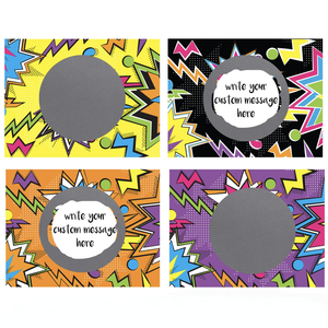 Tarjetas de Rascar Personalizadas Ramadán Tarjeta de Rascar <span class=keywords><strong>Pintura</strong></span> de Tarjetas para Negocios Branding - Product Image 1