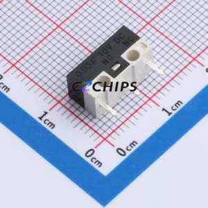 DM-1A-000P-Z Limit Switch SIP-3P,12.8x5.8mm Switch Single Pole Double Throw Round Plunger 12.8mm 5.8mm - Product Image 1