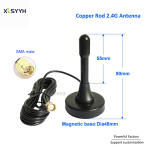 Antena WiFi de Alta Ganancia de 15dbi, 2400-2500mhz, Tipo Barra de Cobre, Omnidireccional, de Largo Alcance para Exteriores, 2.4G - Product Image 3