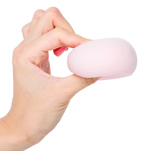 Mélangeur éponge de beauté professionnel coloré pêche doux Latex <span class=keywords><strong>maquillage</strong></span> bouffées de guimauve sans toxines et produits chimiques nocifs - Product Image 2