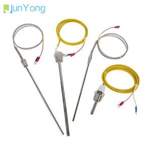 Alta Qualidade Aço Inoxidável K-Tipo Termopar Pt 100 Sensor de Alta Temperatura RTD Sonda para Equipamentos de Aquecimento Industrial OEM - Product Image 1