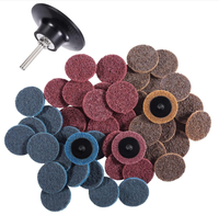6 "150mm rond crochet et boucle papier de verre abrasif papier abrasif disque de ponçage pour carrosserie automobile cloison sèche ponçage polissage