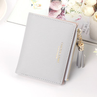 Wanita Merek Mewah Terkenal Mini Wanita Dompet Dompet Wanita Pendek Koin Ritsleting Dompet Pemegang Kartu Kredit Billeteras Para Mujer