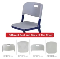 Ensemble bureau et chaise pliables ergonomiques à hauteur réglable pour étudiant, mobilier scolaire moderne pour salle de classe