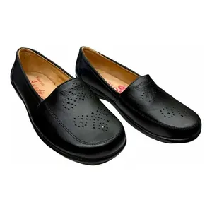 Zapatos Planos de Ballet Cinthia para Mujer, 201, Cuero Genuino, Punta Redonda, Sin Cordones, Antideslizantes, Otoño - Product Image 5