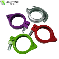 Raccords de tuyau de livraison d'accouplement de pompe à béton forgée réglable de 5 / 5.5 pouces