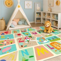 Modern 3D Özelleştirilmiş Tüylü Halı ve Kilim Tasarımcısı Renkli Kaymaz Oturma Odası Halıları ve Kilimleri Dekorasyon İçin