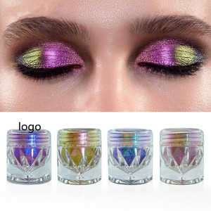 Fine sfuso glitterato ad alto pigmento ombretto luccicante multichio pigmento mica per labbra occhi 1g barattolo di polvere cosmetico - Product Image 2