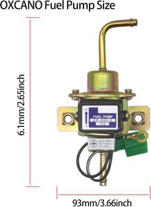 Pompe à essence EP5000 EP-500-0 12V universelle basse pression gaz Diesel pompe à carburant électrique 1/4 tubes 3-5 69200 - Product Image 3