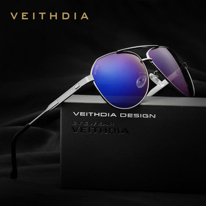 Gafas de Sol de Aviador para Hombre Veithdia, Polarizadas UV400, Lentes TAC, Montura Metálica, Protección Solar para Conducir y Viajar - Product Image 1