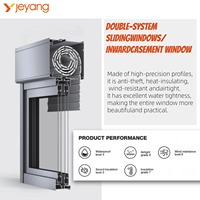 Fenêtre à Volet Roulant en Aluminium Systématisé avec Stores Intégrés, Double Vitrage, Étanche, Économe en Énergie, Ombrage Intégré
