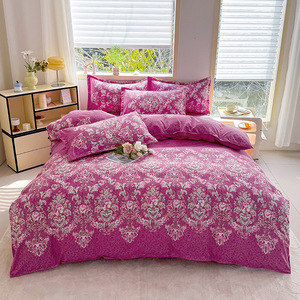Ensemble de couette en gros d'usine, taille Queen, ensemble de literie à imprimé léopard doux pour un usage domestique - Product Image 4
