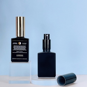 Customize Matte Black 15ml 50ml 100ml Factory Price Perfume Container <b>Empty</b> Glass Square <b>Spray</b> Perfume <b>Bottle</b> - Product Image 5