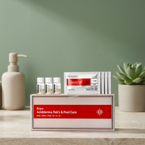 HEALLEN Pro Acidderma-Tok's & Peel - Exfoliante Facial Coreano - Cuidado Iluminador y Calmante - Product Image 2