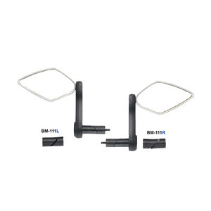 Espejo Lateral Universal para Bicicleta SUNNYWHEEL BM-111A (Izquierdo/Derecho) con Lente de Vidrio Ajustable de 93x54 mm para una Visión Trasera Mejorada en Bicicletas de Montaña/Eléctricas - Product Image 3