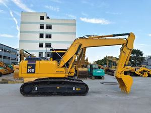 Excavateur sur chenilles abordable Komatsu PC160 16 tonnes en bon état en stock pour Offre Spéciale - Product Image 2
