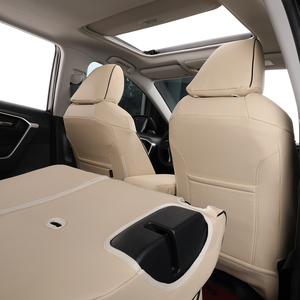 Fundas de Asiento de Coche Personalizadas EKR de Fábrica OEM, Fundas de Asiento de Cuero Transpirable para Toyota RAV4, Venta al por Mayor - Product Image 4