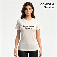 T-shirt promotionnel personnalisé en coton léger à manches courtes et col rond pour femme – Vente chaude Byval en gros