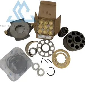 Excavator Parts A10VO A10VSO Hydraulic Main Pump Parts A10VO28/45/60/63/71/74/100/140 Rotary Group for Rexroth