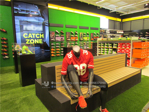 Il trasporto di <span class=keywords><strong>Sport</strong></span> di Disegno di Visualizzazione Rack di Scarpe Da Uomo di <span class=keywords><strong>Sport</strong></span> Negozio di Interior Design Scarpe di Visualizzazione Mensola A Muro per Articoli Sportivi - Product Image 4