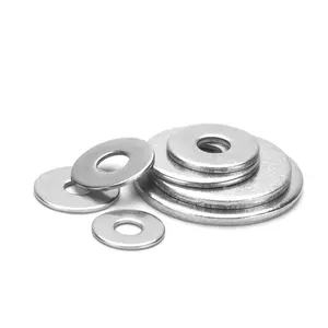 SDPSI DCT China supplier DIN125 Stainless Steel 304/316 flat washer use in hex bolt and nut