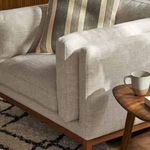 Ensemble de canapés trois <span class=keywords><strong>places</strong></span> en tissu avec rembourrage en éponge, forme carrée - Écologique et durable pour appartements, centres commerciaux et hôtels - Product Image 5